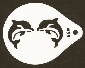 שבלונה דולפינים #35