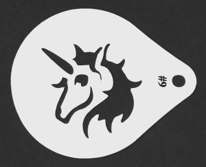 שבלונה חד קרן #9